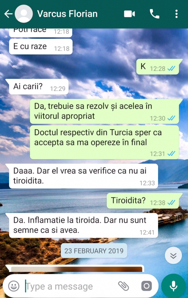 Tânără operată de alt chirurg decât i se promisese: „Am fost un experiment. Nu credeam că se mai învaţă medicină pe noi, fără să ştim”
