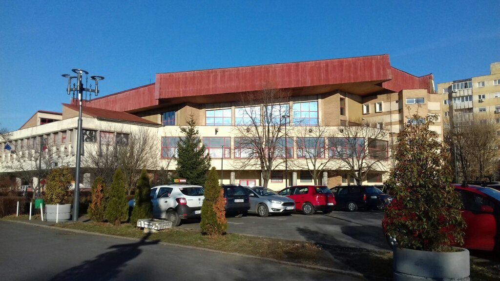 Un electrician a murit după ce a căzut de sub acoperișul Sălii Sporturilor din Arad. Strângea apa care curgea prin găurile din tavan. DJTS și MTS: ”Nu l-am pus noi să urce acolo”