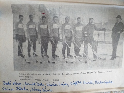 Poveștile nepoatei emblematicului antrenor și jucător de hochei pe gheață Lajos Vákár: “Eu am făcut patinaj viteză. Bunica a fost primul portar de hochei”