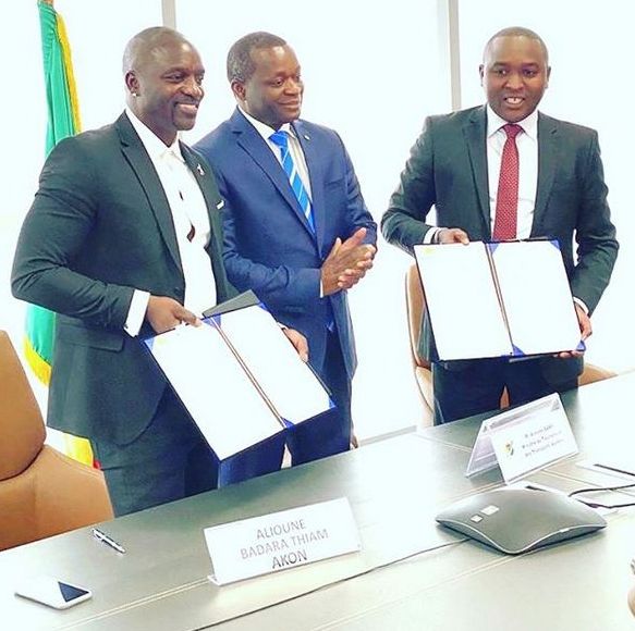 Hip-hopperul Akon și-a făcut propriul oraș în Senegal