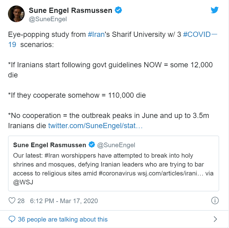 Cozi uriașe la moschei. 3,5 milioane de iranieni ar putea muri dacă nu respectă măsurile de prevenție