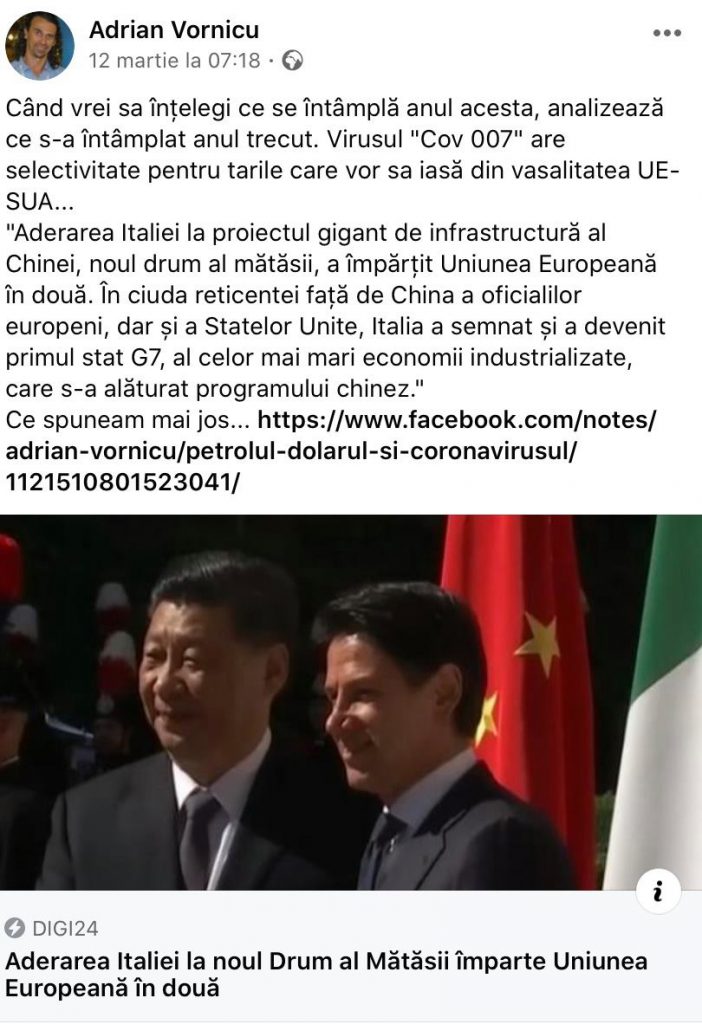 Cum profită Rusia de pandemie pentru a-și face propagandă. Exemple de “fake news” în spațiul public din România