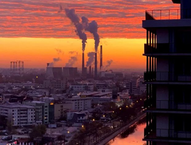Poluare masivă în București, miercuri. Cel mai periculos indice a înregistrat depășiri de aproape 700%