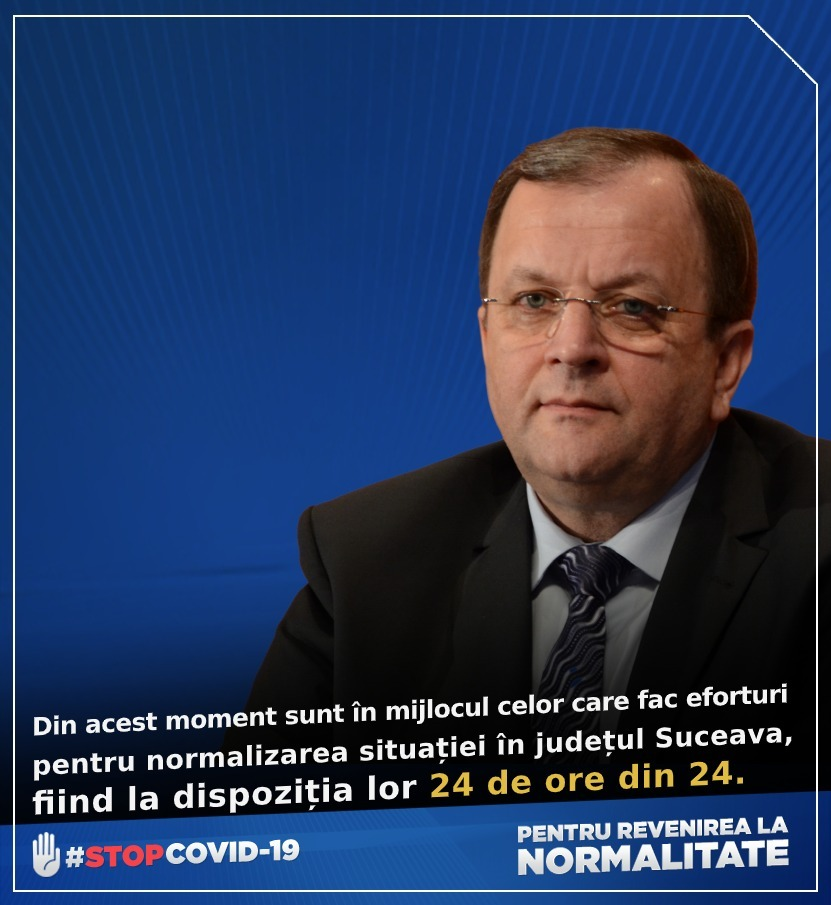 Gheorghe Flutur s-a vindecat de coronavirus şi a revenit la muncă