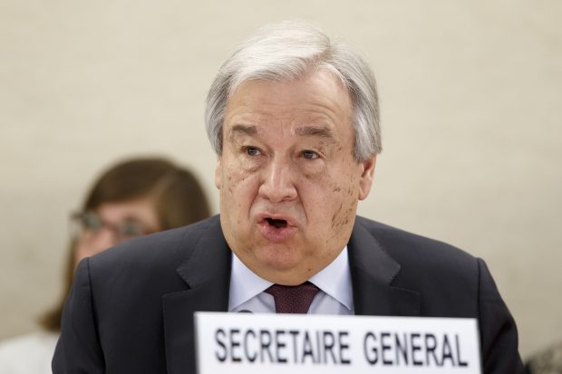Secretarul general al ONU nu vede posibilă o încetare a focului între Rusia şi Ucraina în „viitorul apropiat”