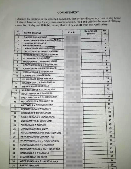 “Suntem tratați ca niște câini”. Mărturia lui Nuwan, unul dintre cei 44 de srilankezi de la Botoșani concediați pentru că au stat în izolare alături de suspecți de COVID-19