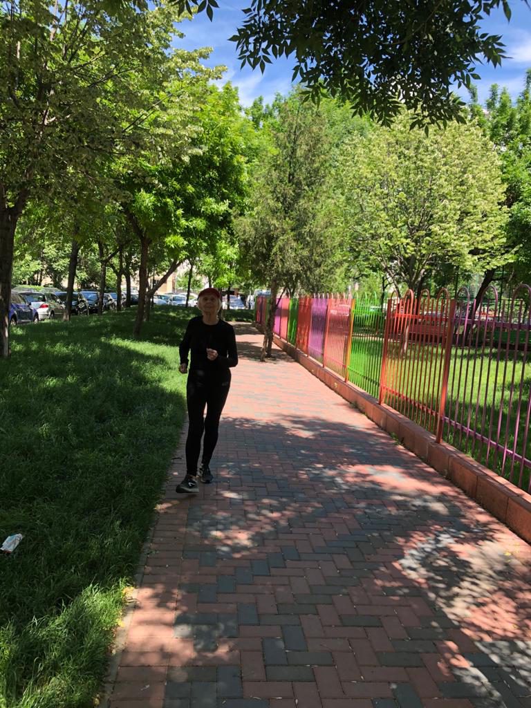 La 94 de ani, Elena Pagu se pregătește pentru Mondialul de atletism din 2021. “Fără medicamente, doar cu câte un pahar cu vin”