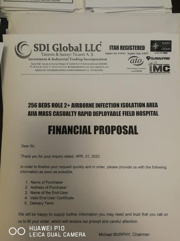 Spital modular de 13,2 milioane de euro la Lețcani, Iași, construit doar pe hârtie. Turcii care au câştigat contractul au trimis, în loc de containere, poze cu ele