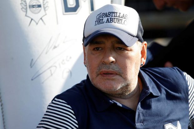 Diego Maradona, plasat în izolare după ce a intrat în  contact cu o persoană suspectă de coronavirus