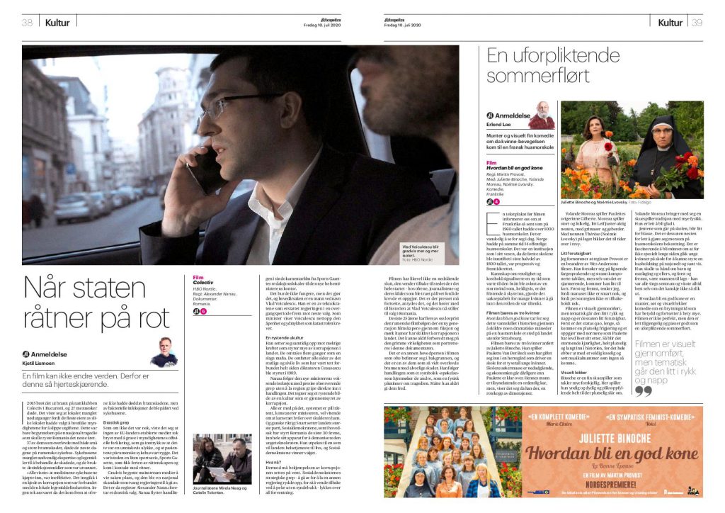 Cel mai important ziar din Norvegia, despre Vlad Voiculescu: ”Arată exact deschiderea și smerenia pe care o necesită dezastrul”