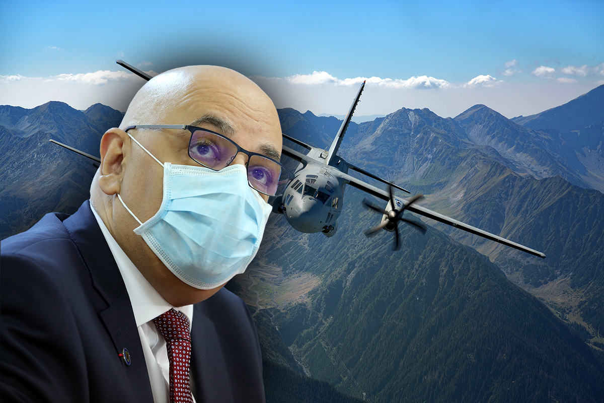 Curtea de Conturi îl întreabă pe Raed Afarat de ce a plătit 1,5 milioane de euro firmei coreene UPC LTD ca transport, deși o parte din combinezoane au fost aduse cu avioane MApN și NATO!