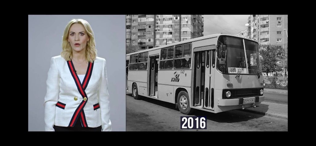 Gabriela Firea minte în bilanțul de primar general! Folosește imagini din 1990 și din 2006-2007 și spune că sunt din 2016, pentru a se lăuda cu realizările din ultimii patru ani