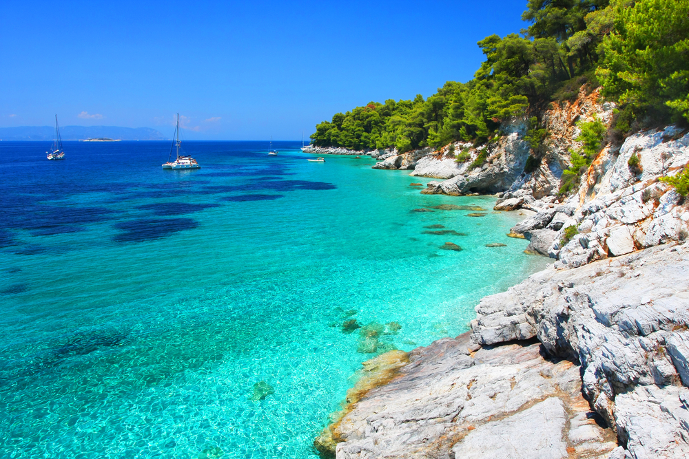 Insula Skopelos - locația unde s-a filmat Mamma Mia Here We Go Again