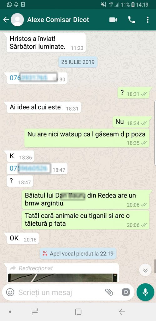 IGPR i-a dat calificativ “foarte bine” comisarului care a apelat la interlopi ca s-o găsească pe Alexandra Măceșanu, iar aceștia l-au păcălit!