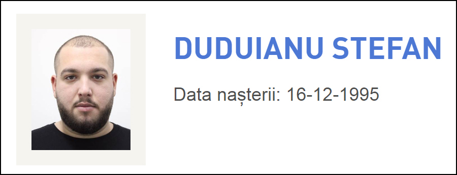 Doi membri ai Clanului Duduianu au fost dați în urmărire generală pentru tâlhărie și șantaj