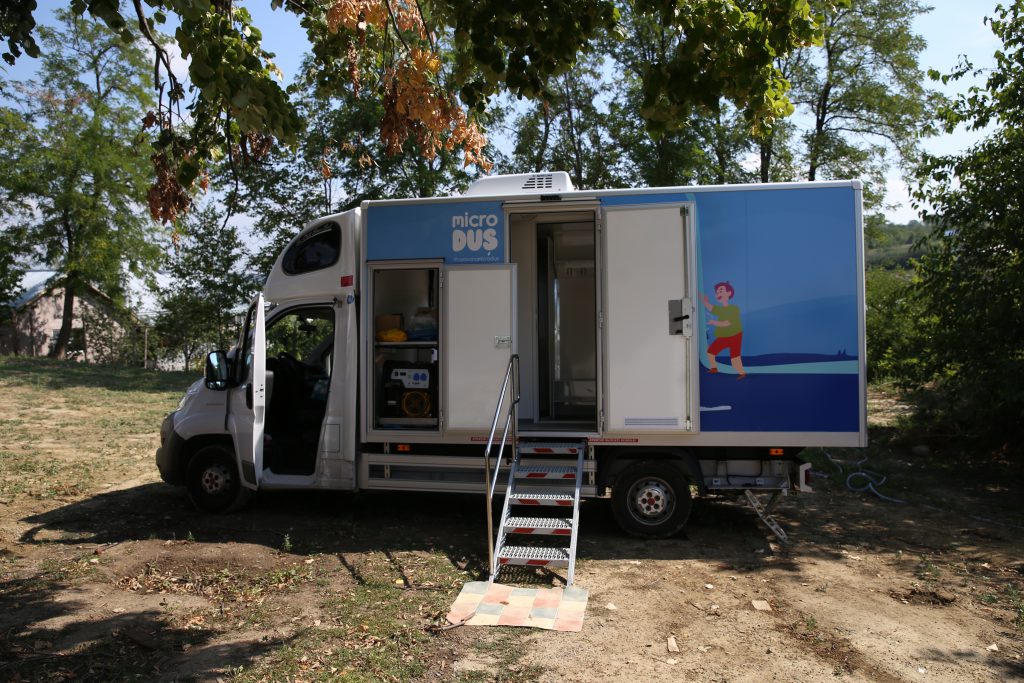 Microduşul îşi aşteaptă vizitatorii