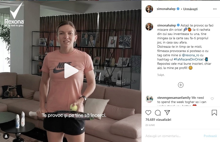 Simona Halep, campioana contractelor de publicitate din sportul românesc, nu marchează postările în care face reclamă pe Instagram. Nici Horia Tecău, nici Cristina Neagu nu o fac