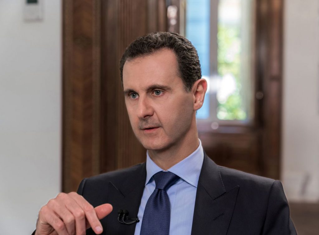 Președintele sirian Bashar al-Assad FOTO: EPA