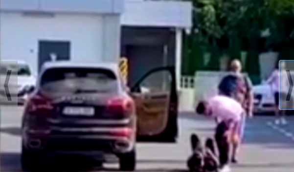 Brigitte Pastramă, primele declarații după ce a fost bruscată de soțul ei în parcarea unui supermarket. “Era să lovească o mașină ”