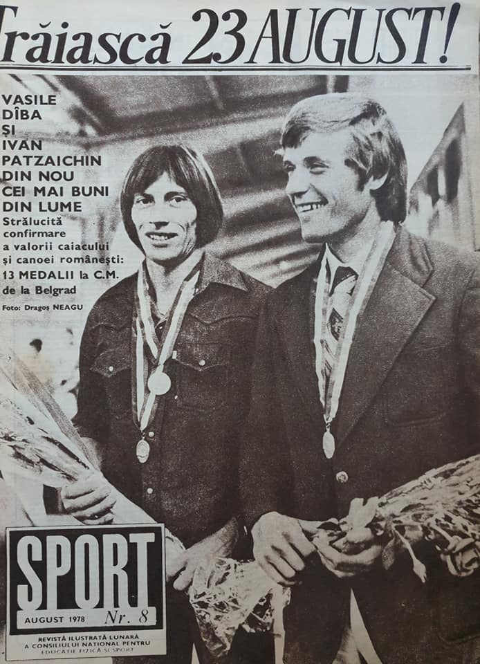 Ce titra presa sportivă în 1978. Foto: Vasile Dîba / Facebook