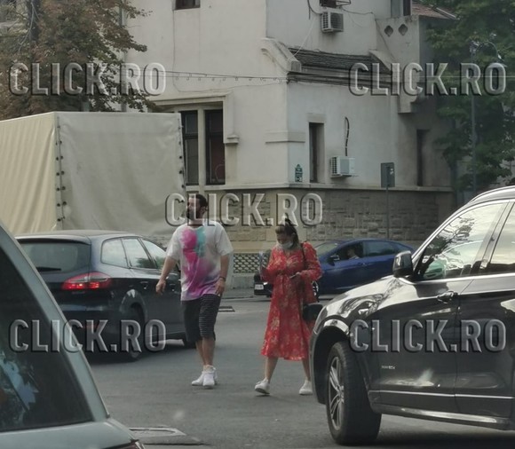 FOTO | Primele imagini cu Gina Pistol gravidă. Smiley a mers cu ea la doctor