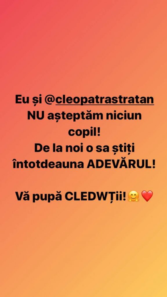 Edward Sanda, primele declarații după ce s-a spus că va deveni tătic. Artistul trăiește o poveste de dragoste alături de Cleopatra Stratan