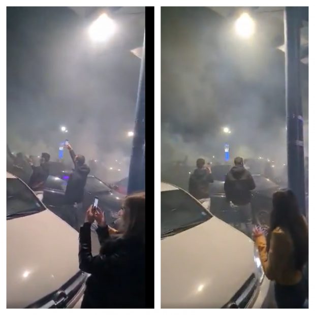 VIDEO  | Petrecere de Halloween într-un service auto din Dâmbovița. Participanții și patronul, amendați cu 30.000 de lei
