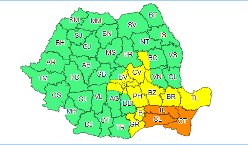 Prognoza meteo, 9 octombrie 2020. Ploi abundente în mare parte a țării