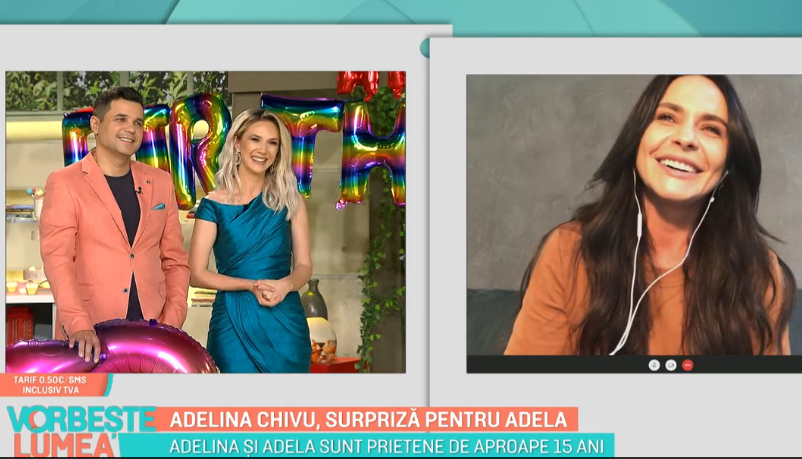 Dezvăluirea Adelinei Chivu despre Adela Popescu. S-a întâmplat chiar de ziua de naștere a prezentatoarei tv. „E orgolioasă. O cunosc de 15 ani”