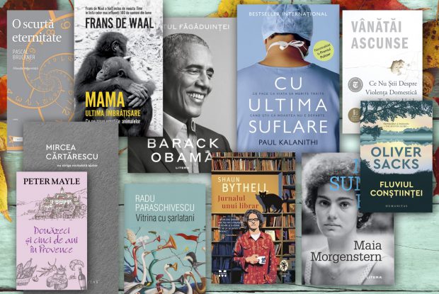 Noutăți editoriale de toamnă. Cele mai noi cărți de nonficțiune apărute la editurile românești