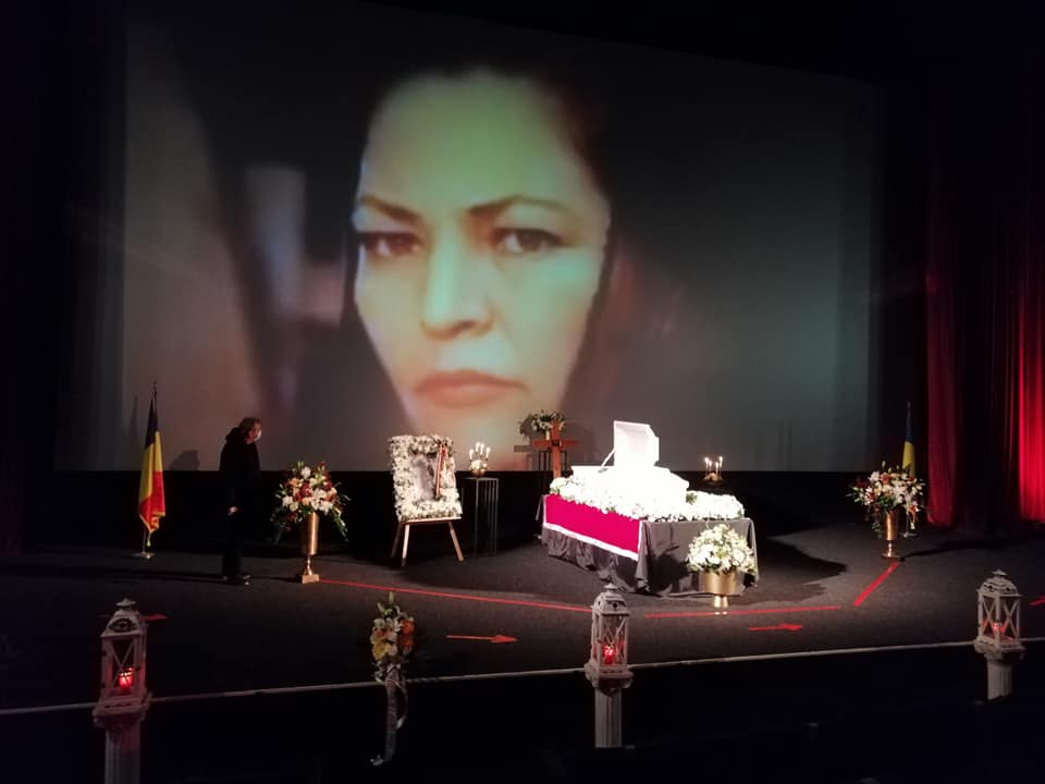 VIDEO | Draga Olteanu Matei a fost înmormântată astăzi, la Piatra Neamț, cu onoruri militare