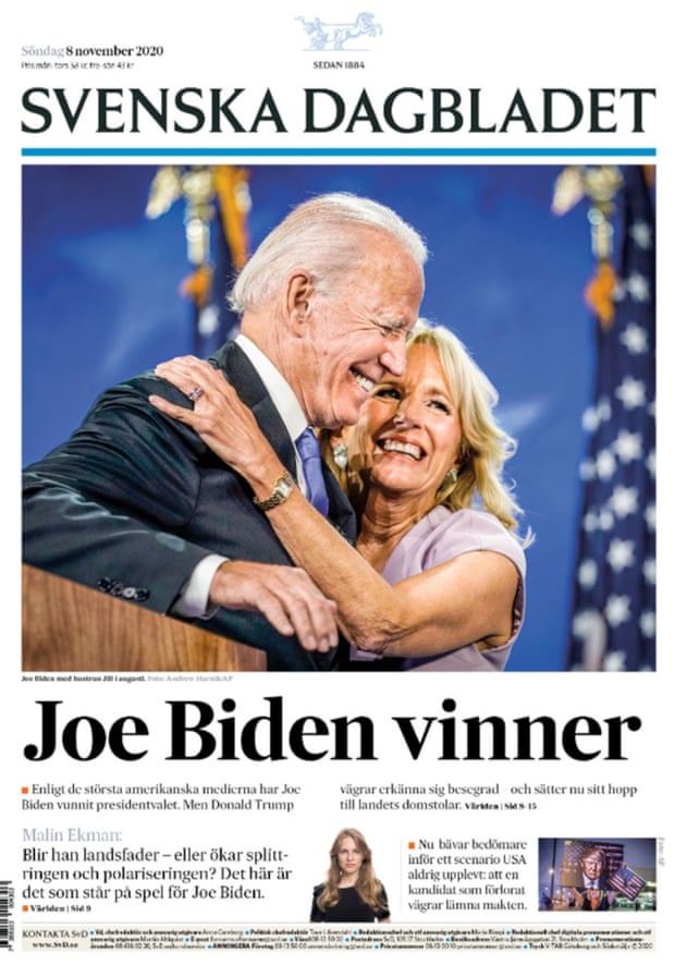 Reacția presei internaționale după victoria lui Joe Biden: "Dumnezeu să binecuvânteze America"