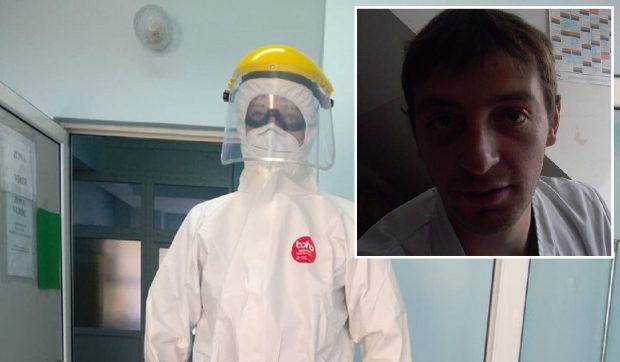 “E iadul pe Pământ ce e acum!”, strigă un medic din Carei care tratează pacienți cu COVID
