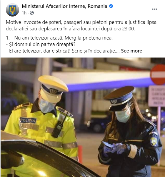 Motivele invocate de oameni pentru lipsa declarației pe proprie răspundere:„Nu am televizor acasă. Merg la prietena mea”