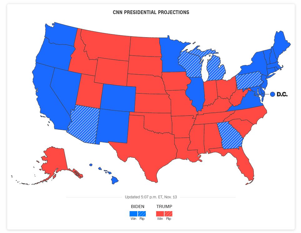 Joe Biden devine primul democrat care câștigă Georgia în ultimii 28 ani, potrivit proiecțiilor media