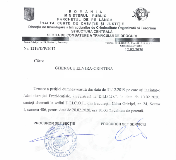 Gafă a Președinției și a DIICOT: sora ostaticului răpit de Al-Qaeda, chemată la audieri pentru că fratele ei ar fi făcut trafic de droguri, dar au încurcat numele!