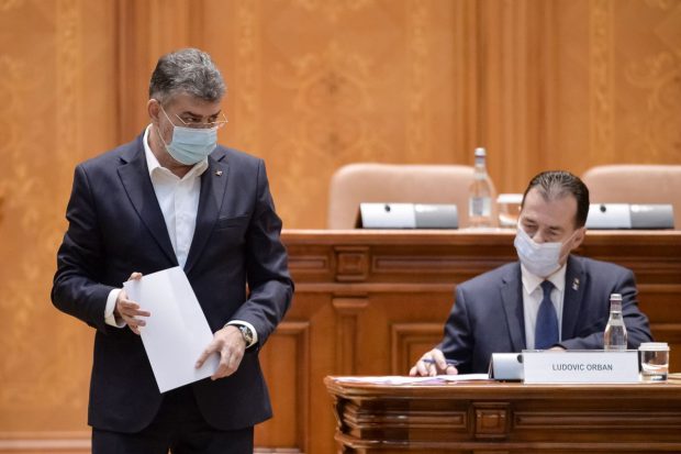 Marcel Ciolacu, despre demisia lui Ludovic Orban: „Un gest iresponsabil”