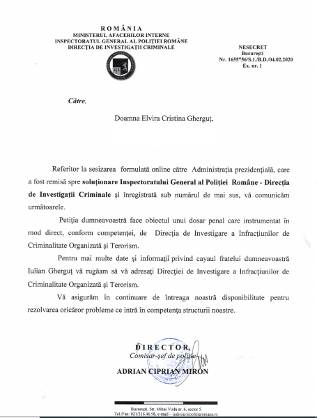Gafă a Președinției și a DIICOT: sora ostaticului răpit de Al-Qaeda, chemată la audieri pentru că fratele ei ar fi făcut trafic de droguri, dar au încurcat numele!