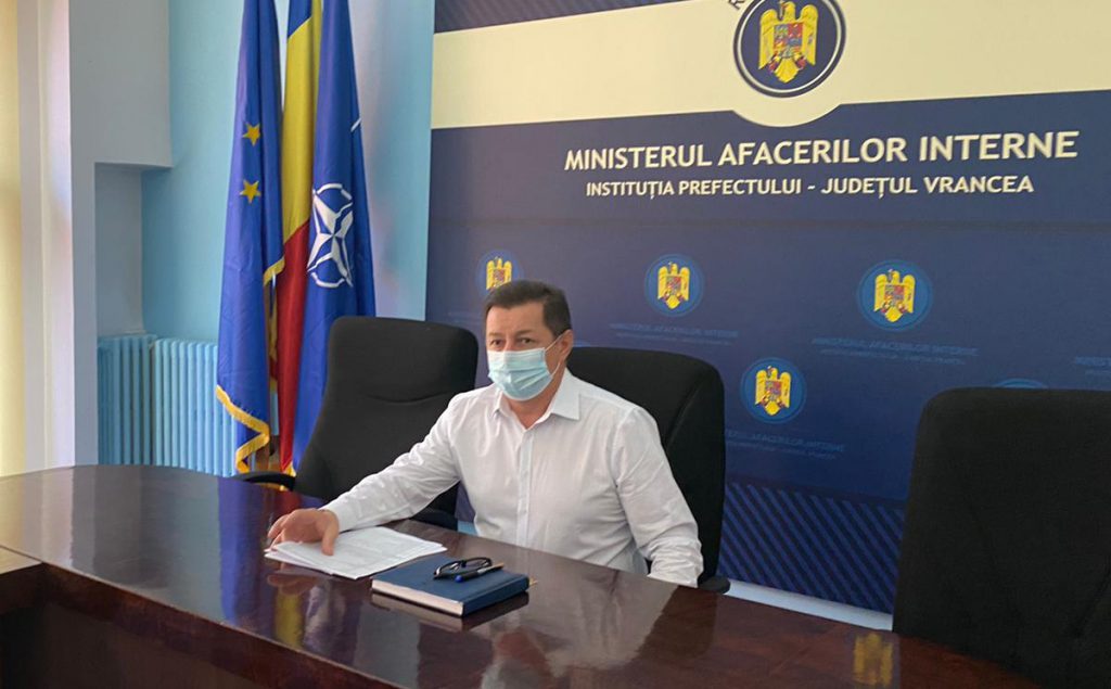 Cum e controlată pandemia în Vrancea, județul cu cea mai mică rată de infectare din România. Prefect: ”Ne avantajează și geografia”