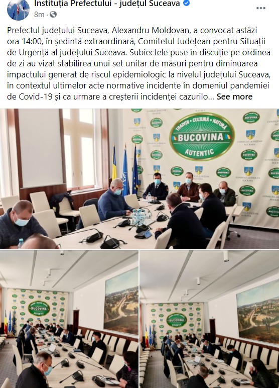 Municipiul Suceava și alte trei localități intră de marți în scenariul roșu. Școlile vor rămâne deschise luni