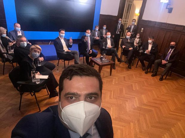 Primele imagini de la ședința PNL în care Florin Cîțu a fost votat premier desemnat