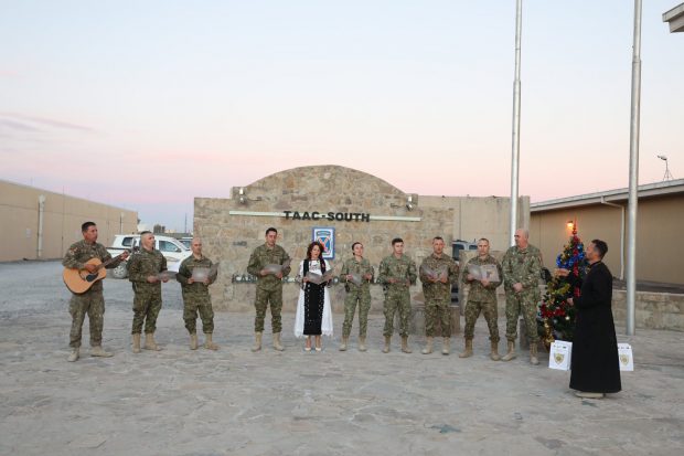 Cum au petrecut Crăciunul militarii români din Afganistan