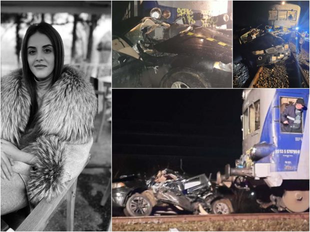 Alice a murit în seara de Ajun la 21 de ani într-un cumplit accident auto, lovită de tren: „Dumnezeu are grijă acum de tine, copile”. Imagini cu impact emoțional!