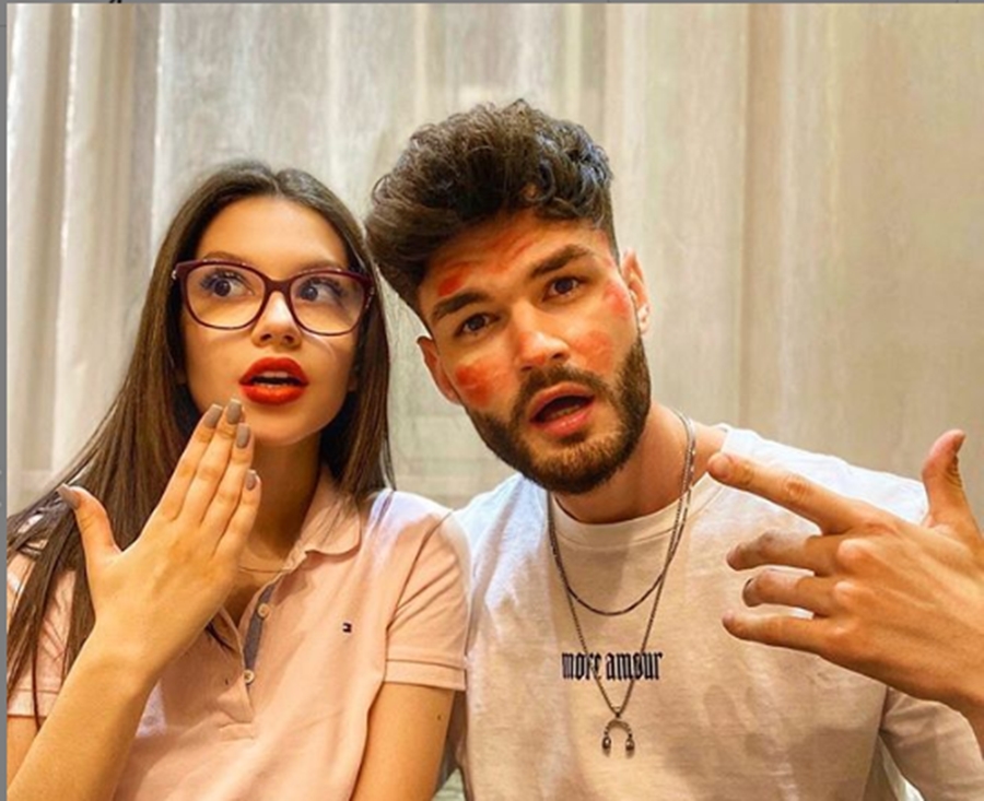 Edward Sanda și Cleopatra Stratan petrec sărbătorile la Chișinău. „Anul acesta mă aflu puțin mai departe de familia mea, dar alături de noua familie”