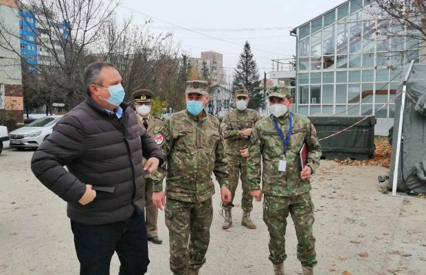 Nicolae Ciucă: Spitalul Militar din Craiova va fi centru regional de vaccinare anti-COVID-19
