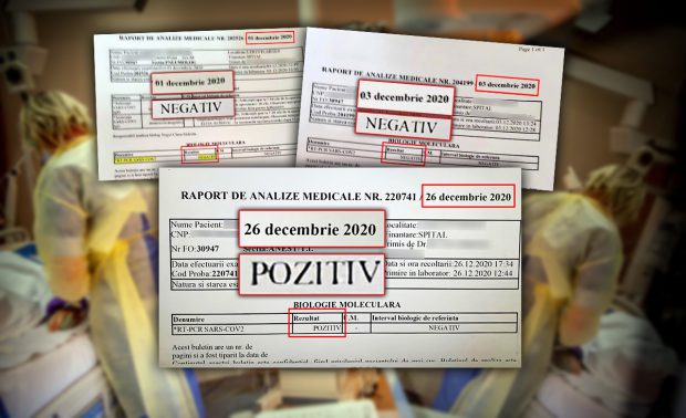 Probleme la Spitalul Militar Central, după ce un pacient a devenit pozitiv la COVID după 26 de zile și e în stare gravă, intubat!
