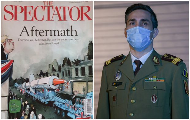 Tolo: Cam multă paradă de uniforme și declarații pentru un vaccin de a cărui nevoie vitală trebuie să fie convinși milioane de oameni obișnuiți