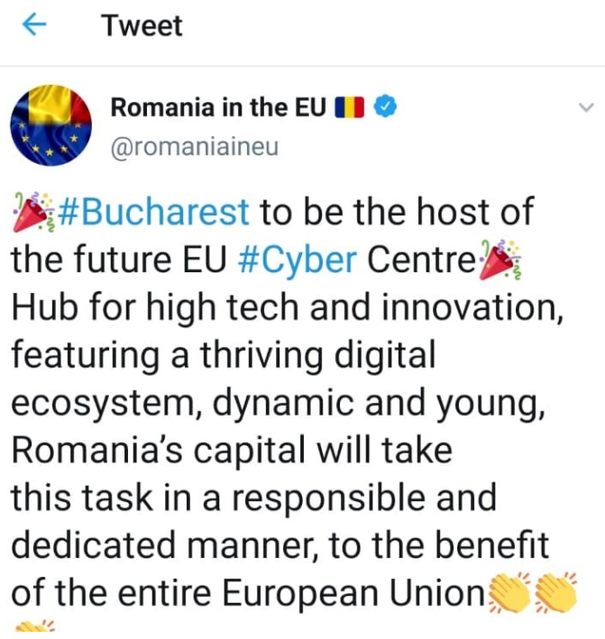 Noul centru UE pentru siguranță cibernetică, ales să fie în București. Fondurile uriașe pe care le va gestiona agenția