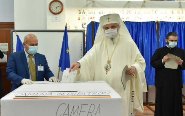 Patriarhul Daniel a votat la alegerile parlamentare