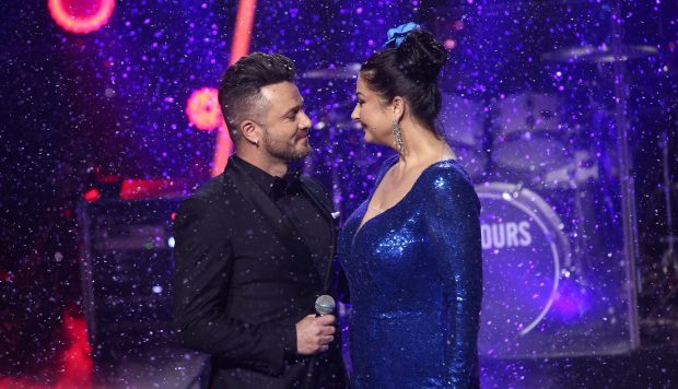 Gabriela Cristea și Tavi Clonda cântă împreună în finala „Te cunosc de undeva”